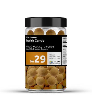 TheJar.Company - Swedish Candy - 29 - White Chocolate Licorice - Buy Online on GoSupps.com