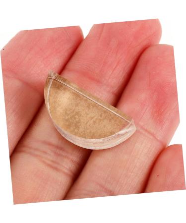 Hemoton Eye Shadow Plate Highlighter Press Stamp Blush Press Stamp Makeup Repair Tool Tamper Acrylic 2.60X1.30X0.90CM Transparent - Buy Online on GoSupps.com