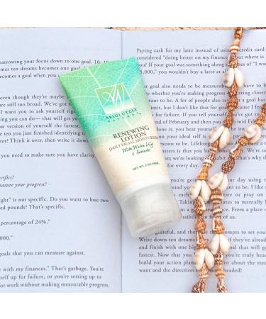 Renewing Lotion Facial Moisturizer with Aloe | Vegan & Made in the USA | International Shipping Available - Buy Online on GoSupps.com