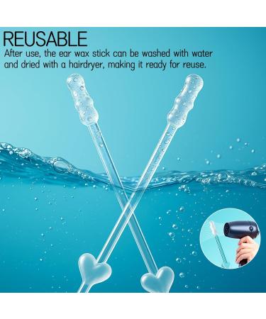 72 Pieces Ear Wax Stick 2026 New - Sticky Soft Head Ear Cleaning Tool Reusable and Painless for Kids and Adults Easy to Use Ear Swabs - Buy Online on GoSupps.com