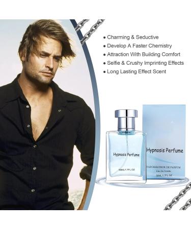 Men's Glamour Perfume Glamorous Cologne Perfume Warm Bergamot Perfume Fresh Elegant Charming Long Lasting Romantic Perfume Enhance Charm & Confidence Perfume-50ml 2PCS - Buy Online on GoSupps.com