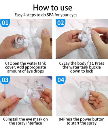 Eye Mist Spray for Dry Eyes Nano Mist Sprayer - Nano Mist Eye Spa Spa Hydration Sprayer for Face Skin Care Devices Humidifier for Dry Eyes Moisturizing Spray for Dry Eyes Nano Mist Sprayer for Dry - Buy Online on GoSupps.com