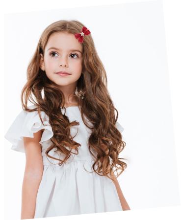 FRCOLOR 4 Pairs Bow Tie Bowknot Hair Ropes Hair Accessories for Kids Hair Ties for Daily Wear Two Pairs of Hair Ropes Christmas Headgear Clip Headband Bridesmaid Ponytail Fabric - Buy Online on GoSupps.com