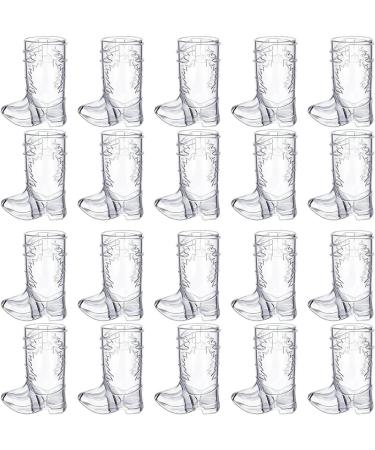 YZYDF Pack of 20 Clear Shot Cup Theme Decoration Boot Cup Fun Party Supplies - Buy Online on GoSupps.com