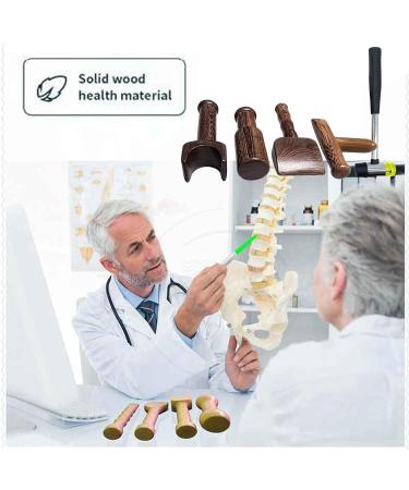 Multifunctional Chiropractic Hammer for Neck & Lumbar Spine | Hard Wenge Body Massage Tool | 3PCS Set for Joint Relief - Buy Online on GoSupps.com