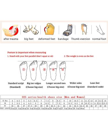 Adjustable Diabetic Edema Shoes for Women Men - Wide Swollen Feet Slipper Walking Shoes for Elderly Arthritis - Size 6.5 C - Buy Online on GoSupps.com