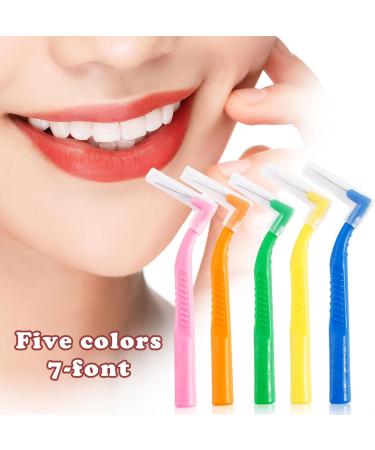 Xnivuis Interdental Brushes - 40 Pieces Multicolor Dental Cleaning Tools for Home & Travel | Effective Tooth Cleaning & Oral Hygiene - Buy Online on GoSupps.com