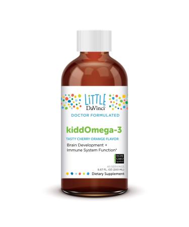 Little DaVinci KiddOmega-3 Tasty Cherry Orange Flavor 6.67 fl oz (200 ml)