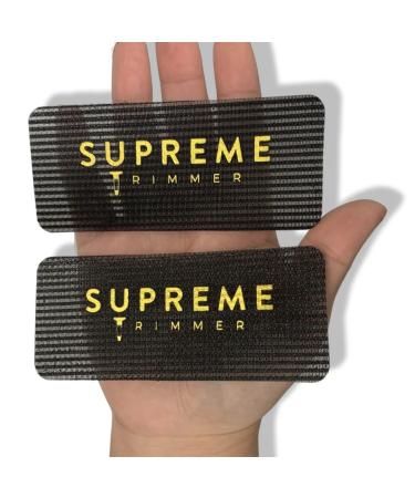 Supreme Trimmer Salon & Barber Hair Holder - BARBER GRIPPERS SHG3000 Black Rectangle 2PK - Buy Online on GoSupps.com