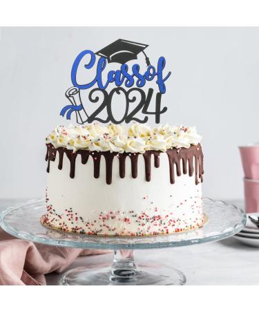 PRETYZOOM 5 Sets Cake Insert Top Hat 2024 Graduation Grad Party Supplies Graduate Paper Cup - Buy Online on GoSupps.com
