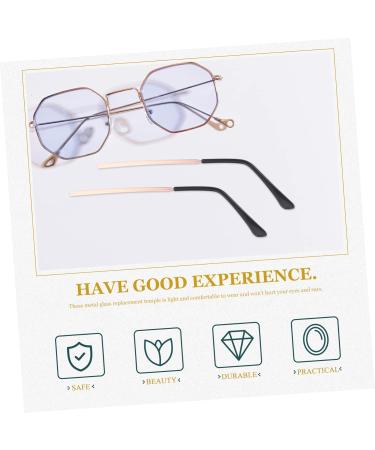 Balue Glasses Repair Set 2 Pairs of Stylish Sunglasses with Metal Frames & Spare Parts | Ros gold | Complete Glasses Repair Kit - Buy Online on GoSupps.com