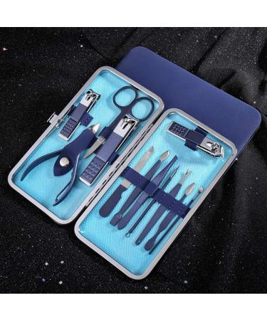 Adult Nail Clippers 18/12/10/7Pcs Cool Blue Matte Texture Stainless Steel Nail Clippers Set Beauty Pedicure Knife Professional Manicure Tool Set Nail Clippers (Color : 7206A) (7206d) - Buy Online on GoSupps.com
