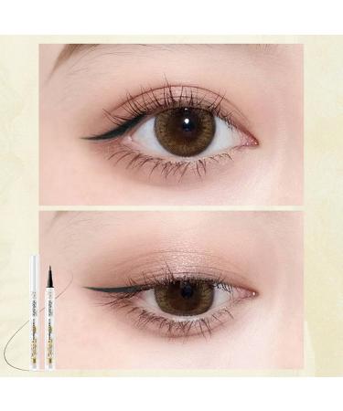 Liquid Eyeliner | Long-Lasting Liquid Waterproof Silkworm | Smudgeproof Eye Makeup Tool for Dating Night Out and Daily Use Pochy - Buy Online on GoSupps.com