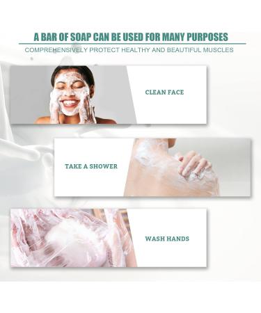 Skinferm Collagen Milk Whitening Soap Silk Protein Skin Repair Soap Exfoliating Soap Skin Whitening Soap for Face and Body (3pcs) - Buy Online on GoSupps.com