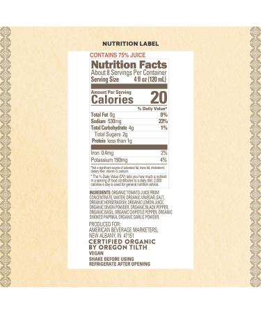 Buy Agalima Organic Bloody Mary Mix - All Natural, 1L Glass Bottle - Buy Online on GoSupps.com