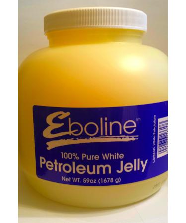 Eboline 100% Pure White Petroleum Jelly 59 Ounce