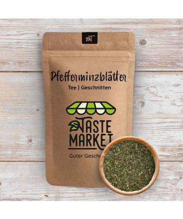  TASTE Guter Geschmack 2 x 500g of chopped peppermint leaves - 100% natural - Peppermint - Tea - Bouton Market - 1kg - Buy Online on GoSupps.com