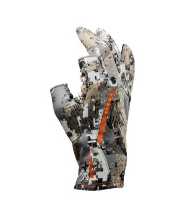 Sitka Men's Fanatic Whitetail Optifade Elevated II Camo Hunting Gloves X-Large