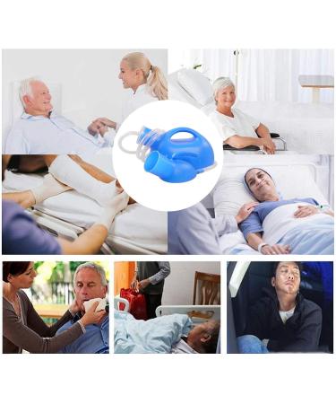 Men Urinal Male Urinal with Hand-held Portable Urine Cup 2000 Ml Large Capacity Leak- Proof Urinals for Old Men for Elderly Travel Camping Convenient and Practical Urinal - Buy Online on GoSupps.com