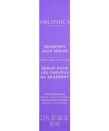 Obliphica Professional Seaberry Oil 2.2 Fl Oz - Pack of 1 | Haircare Essential - Buy Online on GoSupps.com
