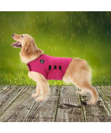 Mint Dog Coat for Anxiety Relief - Lightweight Wrap Around for Small Dogs - Rose Red - Buy Online on GoSupps.com