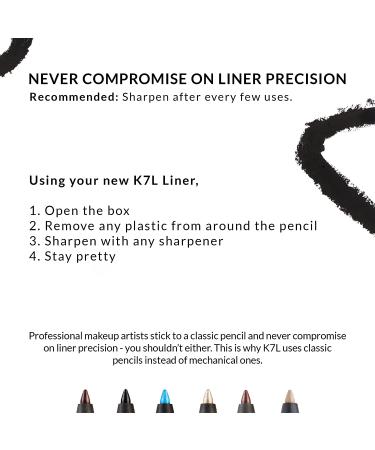 Crema Cream White Eyeliner Pencil by K7L Cosmetics | Long-lasting Formula for Women - Buy Online on GoSupps.com