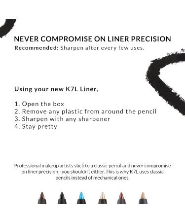 K7L Silver Gold Disco Eyeliner Pencil | Women's Cosmetic Product - Buy Online on GoSupps.com