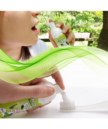 Kids Foam Toothpaste with Mint Flavor - Anti Cavity, Low-Fluoride Formula - 45ml (1.52 Fl Oz) - Dental Care for u-Shape Toothbrush - Buy Online on GoSupps.com