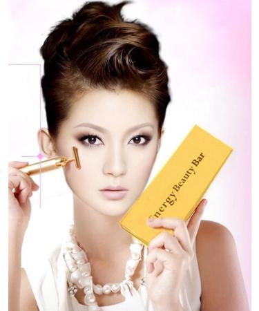 AnHua Beauty 24K Golden Anti-Aging Pulse Facial Roller - Skin Care Massage - Buy Online on GoSupps.com