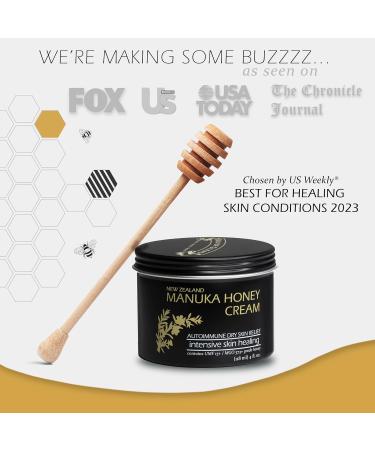 BALM OF GILEAD Manuka Eczema Honey Cream | Moisturizer for Eczema Psoriasis Dermatitis | Nourishing Manuka Honey & Grassfed Tallow for Sensitive Skin - Buy Online on GoSupps.com