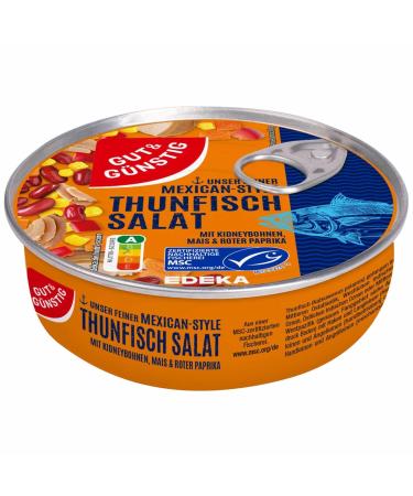 Good&Cheap Tuna Salad Mexican Style 6 Pack - Delicious 6x160g Cans | International Shipping Available - Buy Online on GoSupps.com