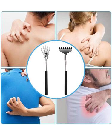 Buy Kryzalite Telescopic Back Scratchers - 2 Designs Portable Massagers Perfect Gift for Men & Women - International Shipping Available - Buy Online on GoSupps.com