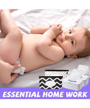 Nizirioo Baby Wet Wipes Box - 2 Pack | Stylish Wet Wipes & Napkin Holder for Home & Office - Buy Online on GoSupps.com