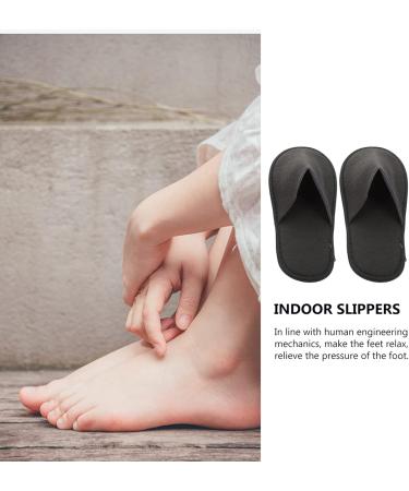 Healvian 10 Pairs Disposable Hotel Slippers for Guests | Unisex Spa & Home Shoe Size Perfect for Hotels - Buy Online on GoSupps.com
