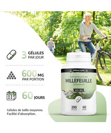 Yarrow 200mg - 200 capsules - Buy Online on GoSupps.com