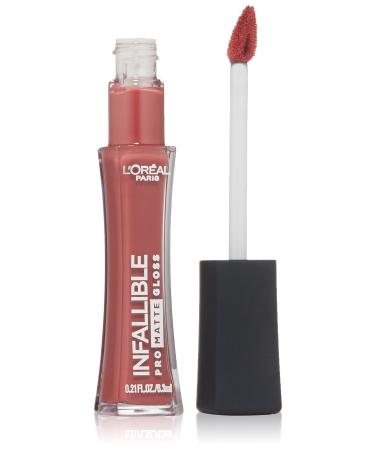 L'Or al Paris Infallible Lip Pro Matte Gloss  Nude Allude  0.21 fl. oz. Nude Allude 0.21 Fl Oz (Pack of 1)