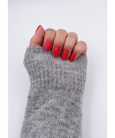 Buy Fairy Nail UV Gel Foils - Self-Adhesive Red Nail Wraps (20 Pieces) for Easy Manicure | International Shipping Available - Buy Online on GoSupps.com