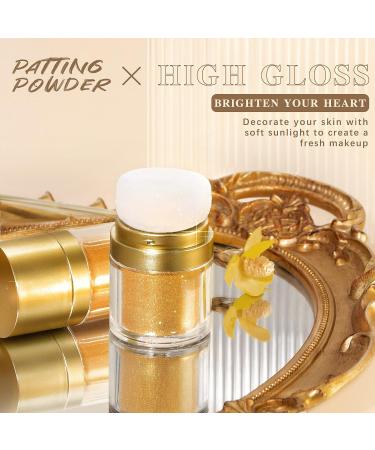 NewBang Highlighter Powder Stick - Shimmer and Shine for Face, Eyes, Lips, Hair & Body - 1 Ounce - Buy Online on GoSupps.com