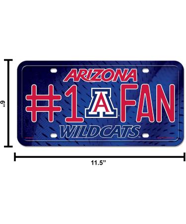 NFL Washington Commanders #1 Fan Metal Auto Tag 8.5 x 11 - Ideal for Trucks, Cars, and SUVs - Buy Online on GoSupps.com