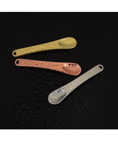 3-Pack Mask Applicator Cosmetic Scraper Cream Scoop Applicator For Facial Makeup Cream Scoop Beauty Spatula gold&silver&rose gold - Buy Online on GoSupps.com