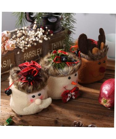 Abaodam 6pcs Bags Bulk Christmas Bag Assortment Christmas Candy Bag Apple Bag Child Elk Party Bag - Buy Online on GoSupps.com