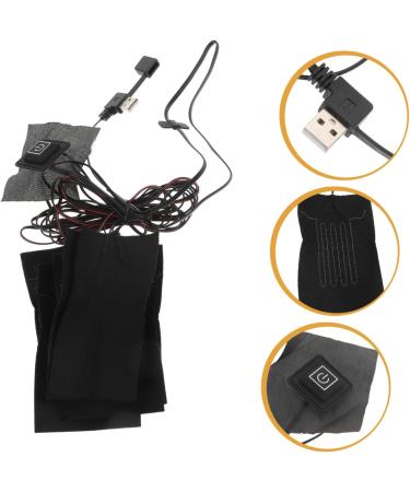 Pretyzoom USB Heating Pillows for Clothing | Winter Heating Film & Carbon Fiber Heat Pads - 2 Pack 12x8cm - Buy Online on GoSupps.com