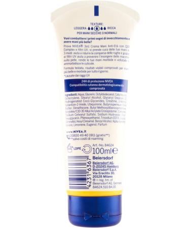 Nivea Q10 Plus Anti-Aging Cream with UV Filters 100 ml Total 600 ml (Pack of 6) - Buy Online on GoSupps.com