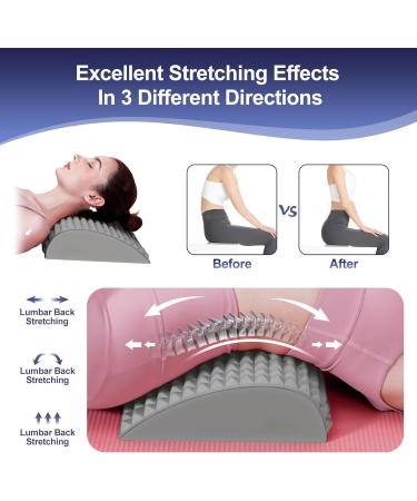 Zhongko 2-in-1 Neck & Back Stretcher | Adjustable Spine Board Posture Corrector for Back & Neck Pain Relief - Buy Online on GoSupps.com