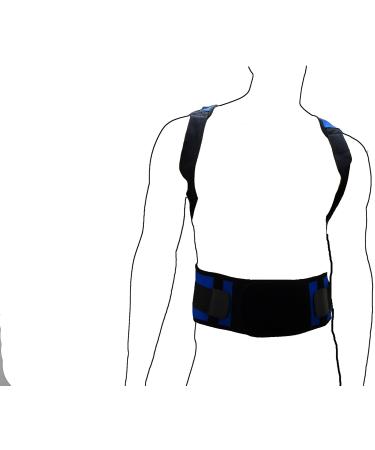 Body-Plus Direct Magnetic Posture Corrector Back Support XL Blue - Improve Posture and Relieve Pain - Buy Online on GoSupps.com