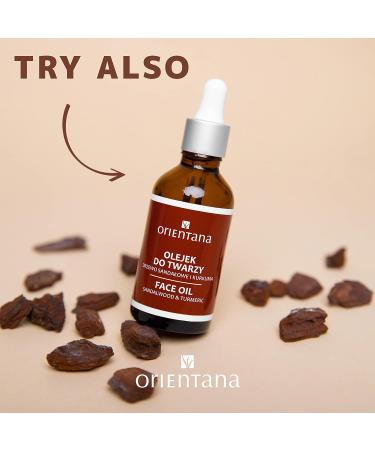 Orientana - Natural Face Oil Japanese Rose & Saffron | Vitamin A C & E | 100% Natural Vegan Anti Ageing Moisturiser | Hydrating Rejuvenating Brightening | Dry Mature & Acne Prone Skin - 50ml - Buy Online on GoSupps.com