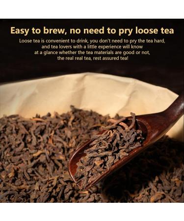 Th en Vrac Th Vert Grandes Feuilles du Yunnan Chinois Th Pu'Er Puerh en Vrac pour la F te du Matin Apr s Midi Longue Dur e de Conservation 180 G/6 3 Oz - Buy Online on GoSupps.com