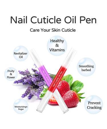 12pcs Nail Cuticle Oil Pen - Vitamin-Infused Gel Nourishment for Moisturized and Repaired Gel Nails - Buy Online on GoSupps.com