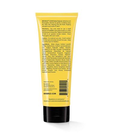 Bee Bald CLEAN Daily Cleanser - Gentle Scrub for Face & Head | 4 Fl. Oz - Buy Online on GoSupps.com