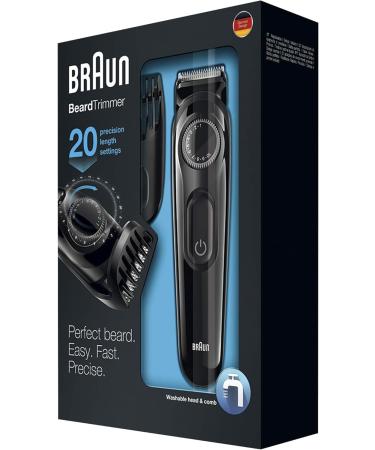 Braun Beard BT3022 Black Cordless Hair/Beard Trimmer for Men - Buy Online on GoSupps.com